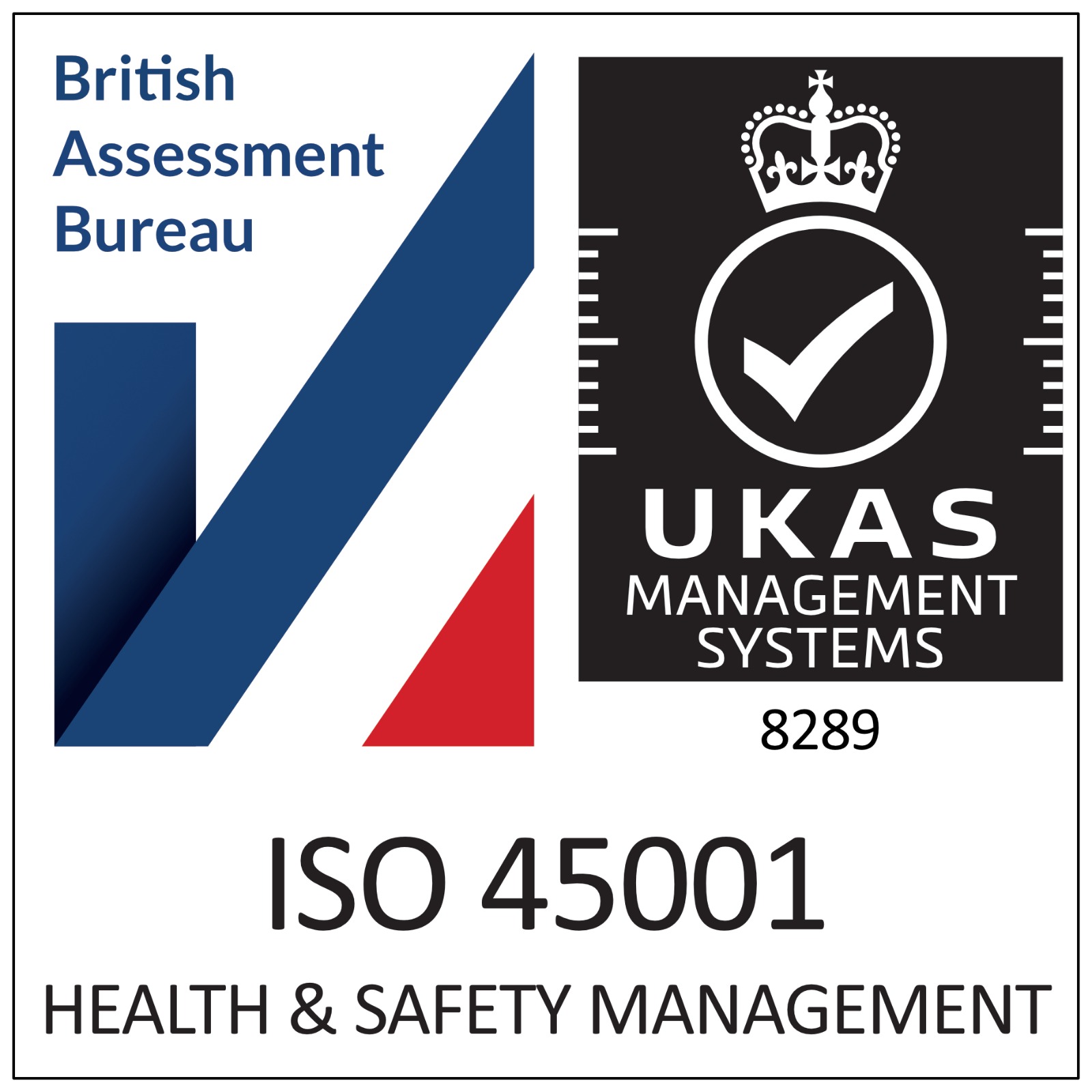 ISO 45001 Certified